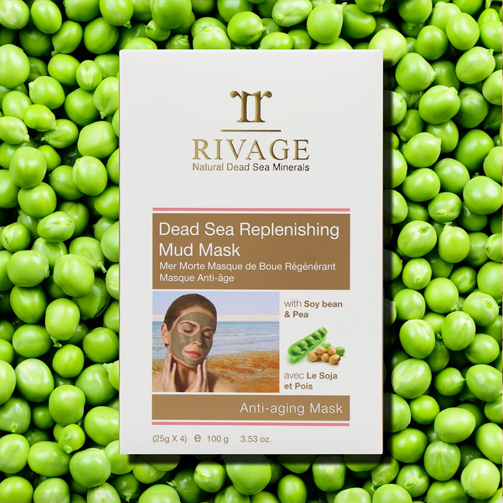 Dead Sea Replenishing Facial Mud Mask - Pack of 4 Sachets (25g X 4)