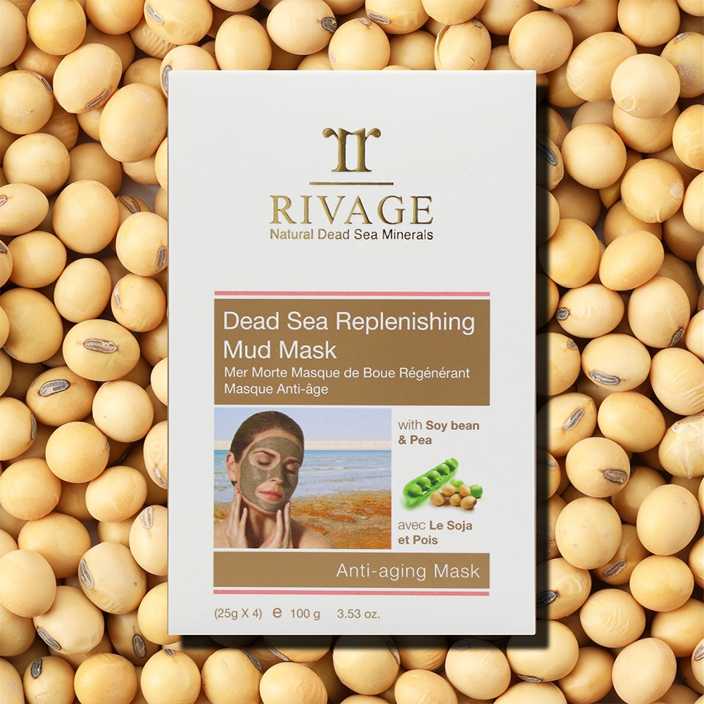 Dead Sea Replenishing Facial Mud Mask - Pack of 4 Sachets (25g X 4)