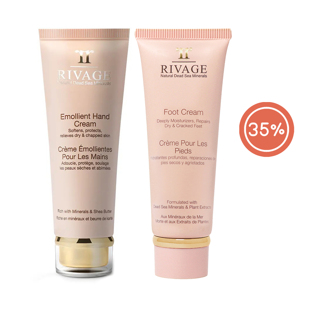 Soft Hands & Feet: Emollient Hand Cream + Foot Cream