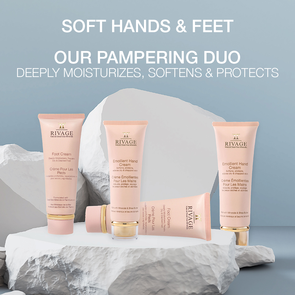 Soft Hands & Feet: Emollient Hand Cream + Foot Cream