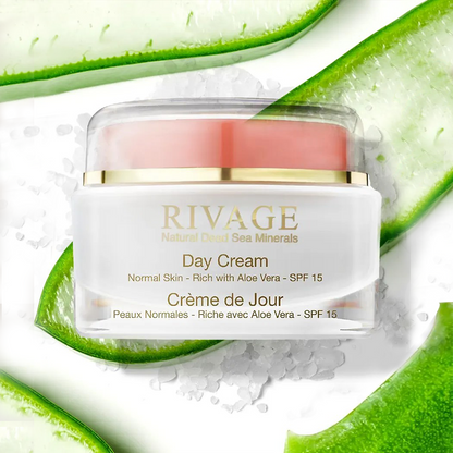 Day Cream with Aloe Vera for Normal Skin – SPF 15 – Jar 50ml