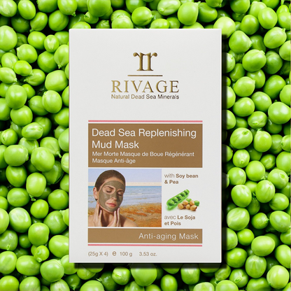 Dead Sea Replenishing Facial Mud Mask - Pack of 4 Sachets (25g X 4)