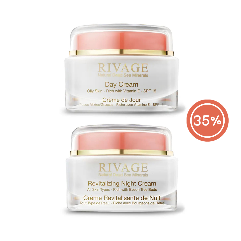 24H Care: Day Cream + Night Cream (Skin Type: Oily | Combination)