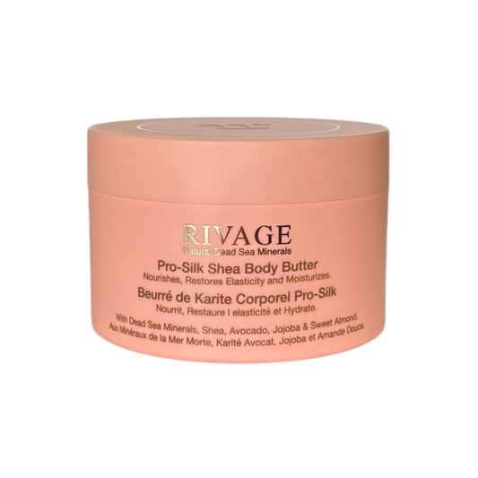 Pro-Silk Shea Butter from Rivage with Shea Avocado Jojoba Sweet Almond