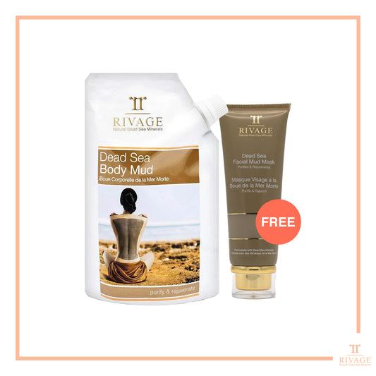 Total Mud Care: Dead Sea Body Mud Mask + Facial Mud Mask