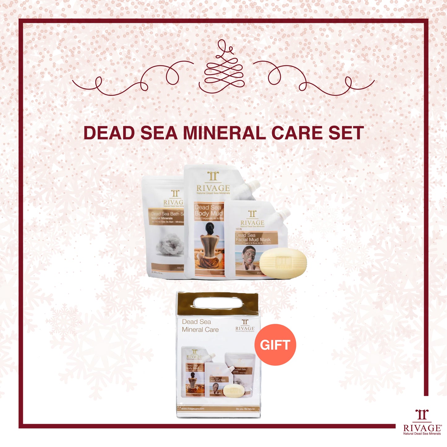 Dead Sea Mineral Care Set + FREE Bag