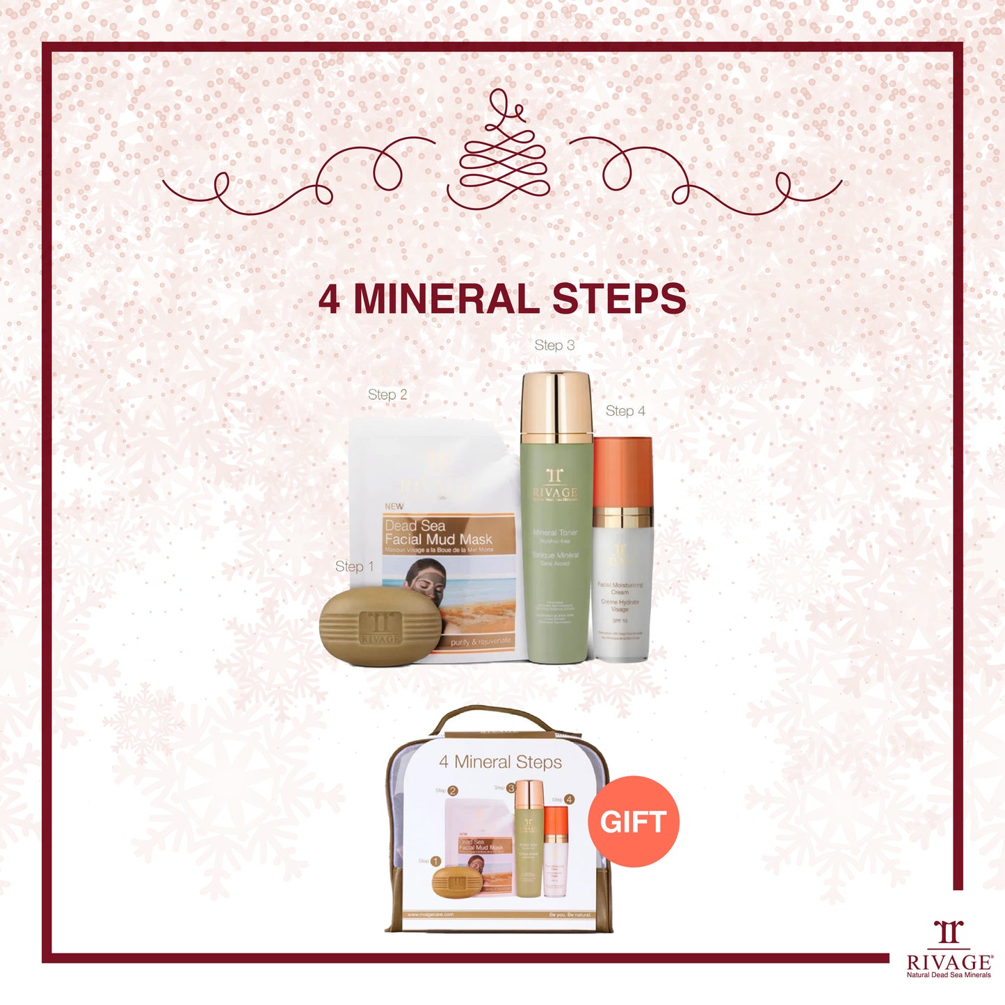 4 Mineral Steps + FREE Bag